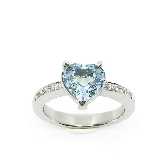 ANELLO CON ACQUAMARINA
