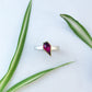 Anello REBEL con granato Rodolite