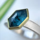 Anello REBEL con cianite