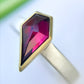 Anello REBEL con granato Rodolite