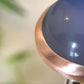 anello con calcedonio blu