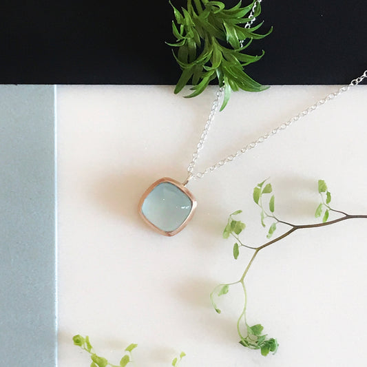 Collana con Acquamarina