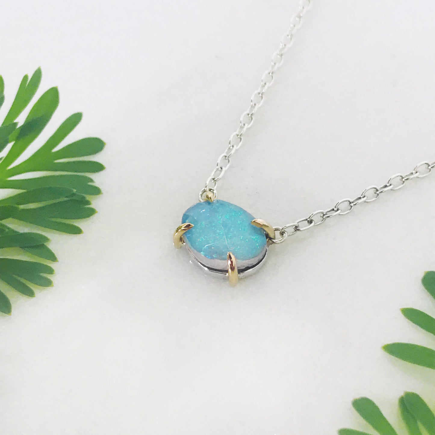 Collana con opale